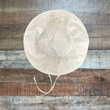 Ruffle Butts Rugged Butts White Hat - Size 12-24M