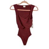 Abercrombie & Fitch Ribbed Front Crossover Bodysuit NWT- Size XS