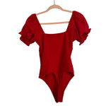 Show Me Your Mumu Red Thong Bodysuit NWT- Size M