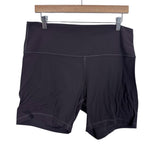 Lululemon Dark Brown Biker Shorts- Size 14 (see notes)