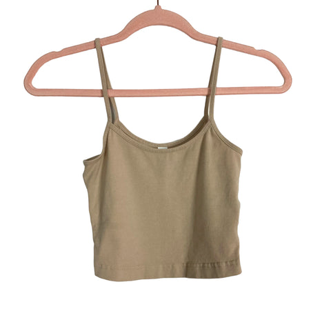 BP Tan Cropped Tank- Size XS (see notes)