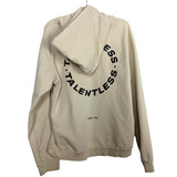 Talentless Cream Hooded Sweatshirt- Size L (see notes)