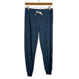 Albion Heathered Blue Embroidered Candace Pajama Pant Set- Size XS