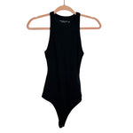 Abercrombie & Fitch Black Ribbed Tank Bodysuit NWT- Size XS