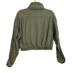 Your Personal Best Army Green Light Weight Hidden Hood Jacket - Size S