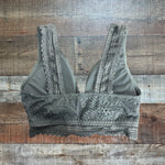 Maurices Lace Slate Padded Bralette- Size S