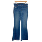 Spanx Medium Wash Flare Jeans- Size XL (Inseam 33.5”)