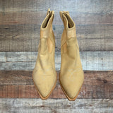 Dolce Vita Tan Western Booties- Size 8.5 (see notes)