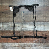 No Brand Black Lace Garter Belt - Size S