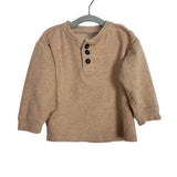 Easy-Peasy Tan Organic Cotton Top - Size 18M