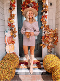 She + Sky Camel Ribbed Belted Sweater Dress NWT- Size S (sold out online)