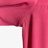 LOFT Red Long Sleeve Blouse- Size L (see notes)