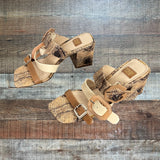 Louise et Cie Snakeskin Sandals- Size 6