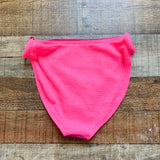 Pink Lily Magenta/Hot Pink Textured Bikini Bottoms NWOT- Size S (we have matching top)