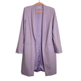 Alice + Olivia Lilac Long Blazer Jacket - Size M (See Notes)
