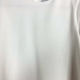 Edit Ivory with Wide Ruffle Sleeves Blouse- Size M (see notes)