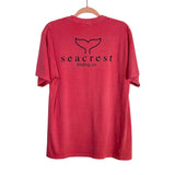 Trading Co. Beach Outfitters Faded Red Seacrest Tee- Size L