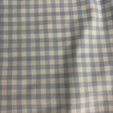 Minnow Blue Gingham with Back Ribbon Bow Ruffle Swimsuit- Size 7/8Y (see notes, we have matching swimsuit)