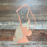Hannah Banana by Sara Sara Glitter Unicorn Crossbody Bag (see notes, sold out online)