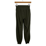 Vuori Army Green Drawstring Waist Joggers - Size XS (Inseam 25")