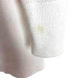 Free People White Ribbed Mock Neck Tunic/Dress- Size S (see notes)