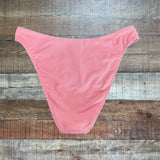 Abercrombie & Fitch Pink Metallic Gold Bikini Bottoms NWT- Size S (we have matching top)