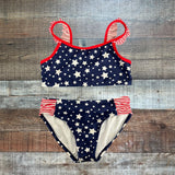 Cat & Jack Stars and Stripes Bikini- Size M 7/8Y (see notes, sold as a set)