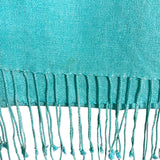 No Brand Mint Green Tassel Fringe Scarf (see notes)