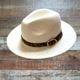 Altar'd State 100% Animal Printed Belted Adjustable Hat- One Size