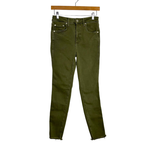 We The Free Green Skinny Jeans - Size 27 (Inseam 25")