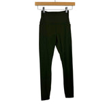 Athleta Olive Transcend Stash Tights NWT- Size XS (Inseam 24")