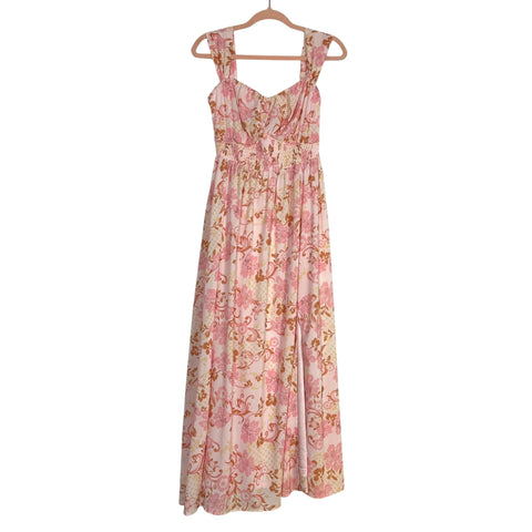 Grace Karin Pink Floral Print Dress NWT - Size S