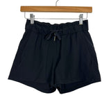 Lululemon Black Drawstring Shorts- Size 2