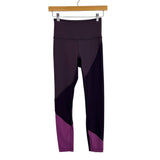 Lululemon Purple Color Black Leggings - Size 4 (Inseam 24")