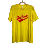 Bella + Canvas Yellow Rec Room Tee- Size L