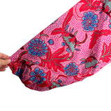 Rhode Pink Polka Dot Floral Printed Button Up Belted Dress- Size XL (sold out online)