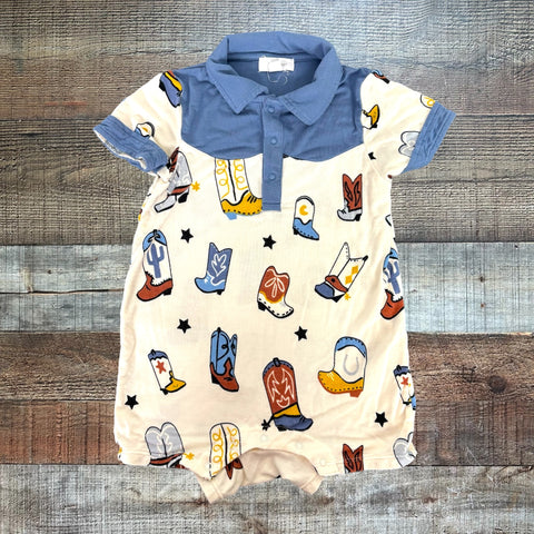 Angel Dear Cowboy Outfit- Size 12-18M