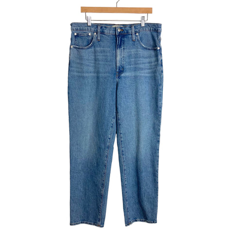 Madewell The Perfect Vintage Light Wash Straight Jeans- Size 32 (Inseam 28")