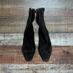 Sam Edelman Black Suede Leather Booties- Size 11 (see notes)