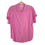 Xirena Pink Cotton Button Up Top- Size S