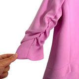 Bardot Marsh Pink Tuck Sleeve Blazer NWT - Size US 6/S (Sold Out Online!)