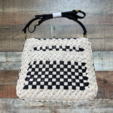Clare V. Black and White Louis Bag with Dust Cover NWT