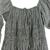Christy Dawn Navy Midnight Floral Printed Adelia Organic Cotton Dress NWT- Size XS