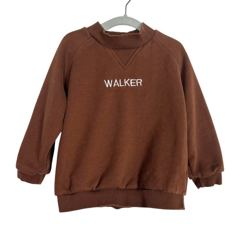 Zara Brown Walker Crewneck Top + Pant Set - Size 12-18M (See Notes)