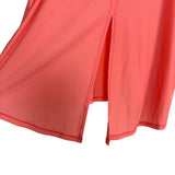 SPANX Salmon Ribbed Split Back Tank- Size S