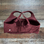 Lululemon Wine Adjustable Strap Bra - Size D36