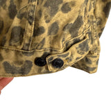 We the Free Animal Print Denim Jacket- Size S