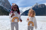 Zara Baby Rainbow Sweater-Size 3-4Y (see notes, we have matching baby girl sweater)