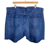 Old Navy High-Rise Sloucy Straight Raw Hem Jean Shorts- Size 16