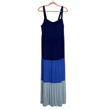 Soma Wknd Blue Stripe Maxi Dress - Size XL
